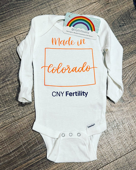 Made in Colorado Onesie
