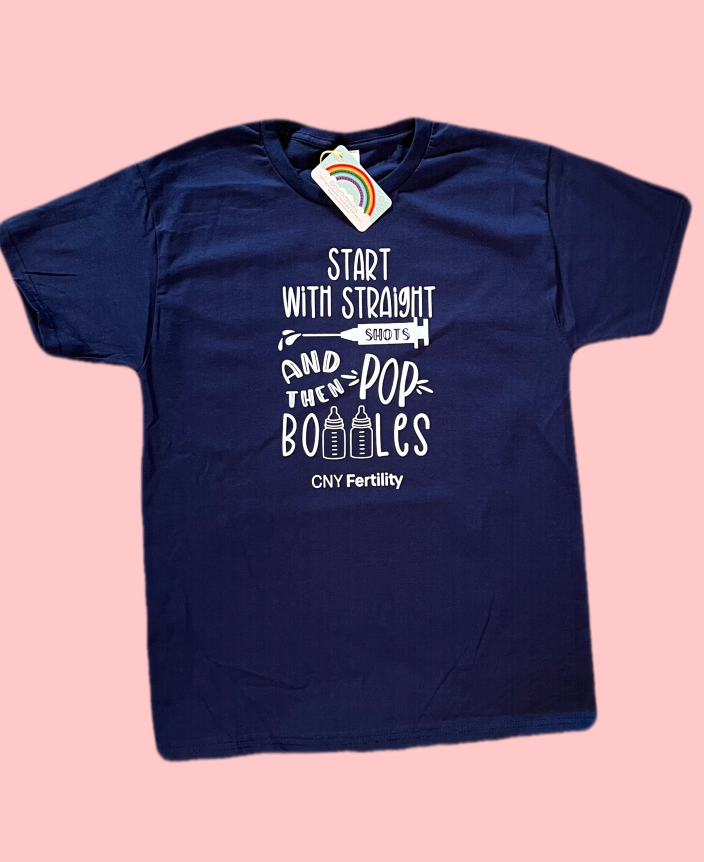 Start with straight shots & then pop bottles